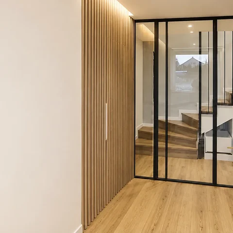 ocelova okna a dvere, industrialni design